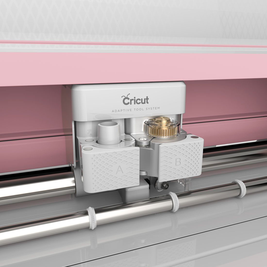 Certified Refurbished Cricut Maker + Essentials Bundle + Cricut Access™ Subscription, Rose