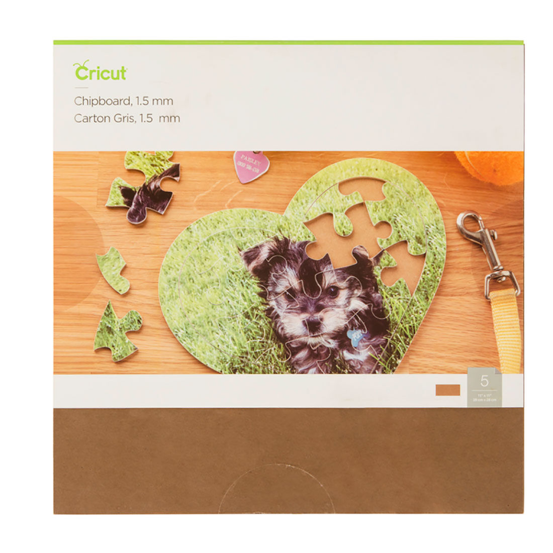 Cricut Chipboard, Kraft - 1.5 mm