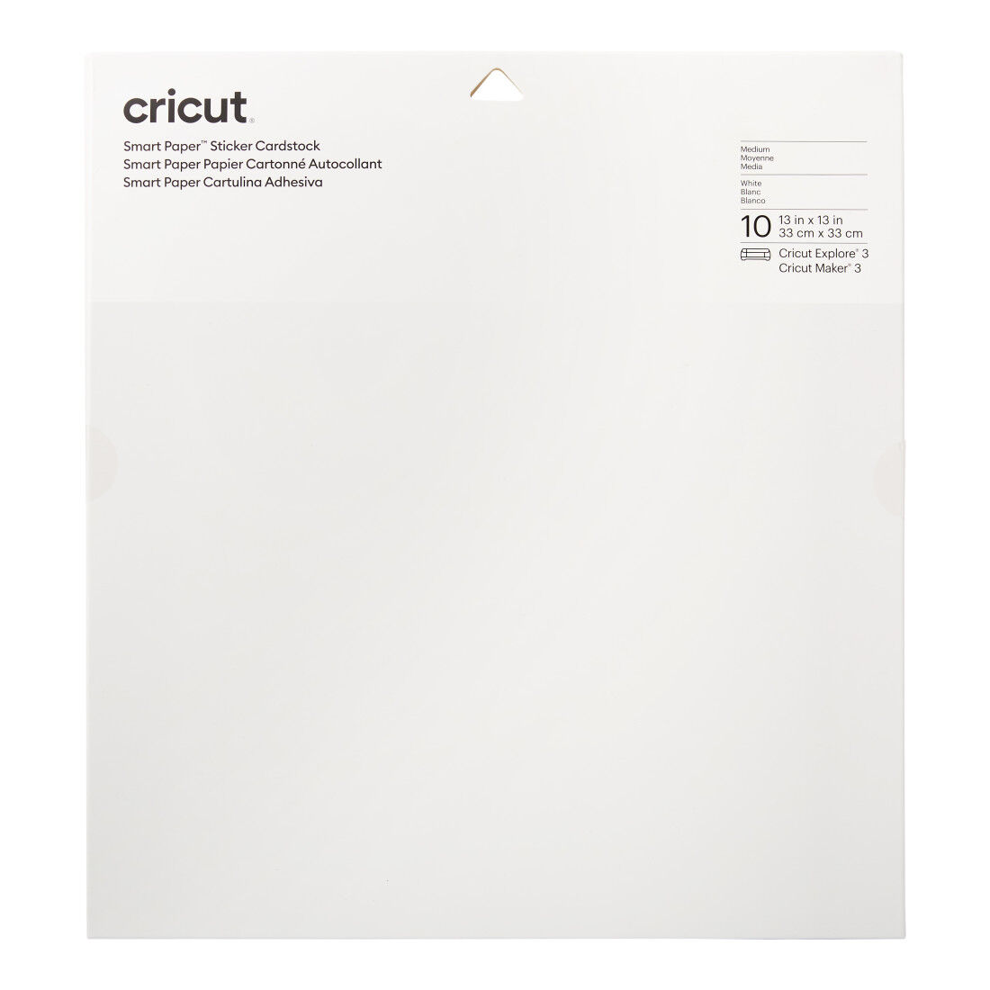 Smart Paper™ Sticker Cardstock, White
