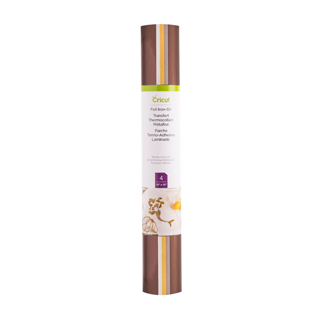 Foil Iron-On Sampler, Metallics