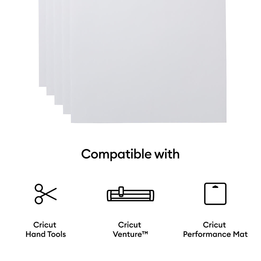 Cardstock Sampler, White - 24 in x 28 in (10 ct)