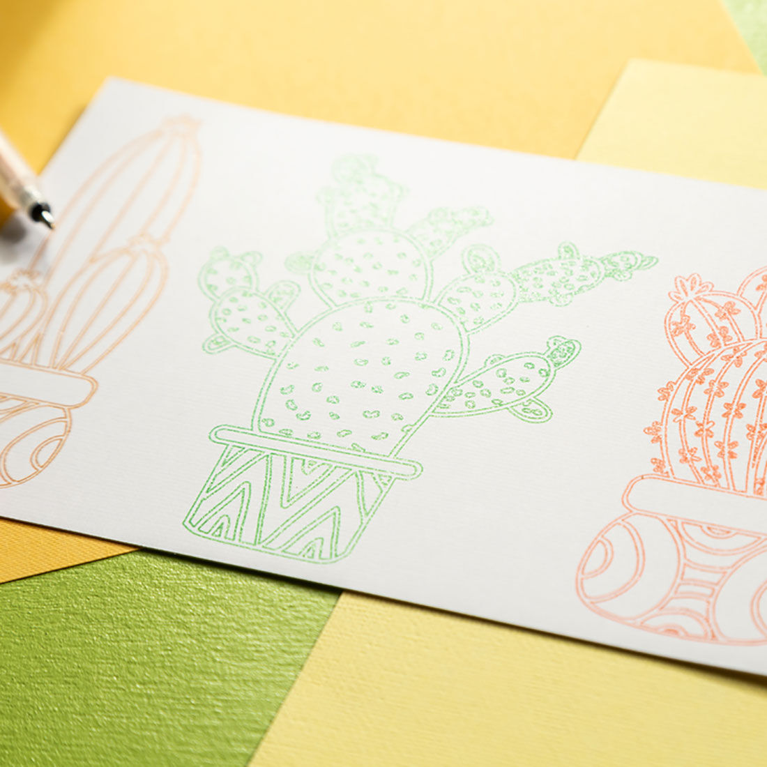 Glitter Gel Pen Set, Fiesta (5 ct)