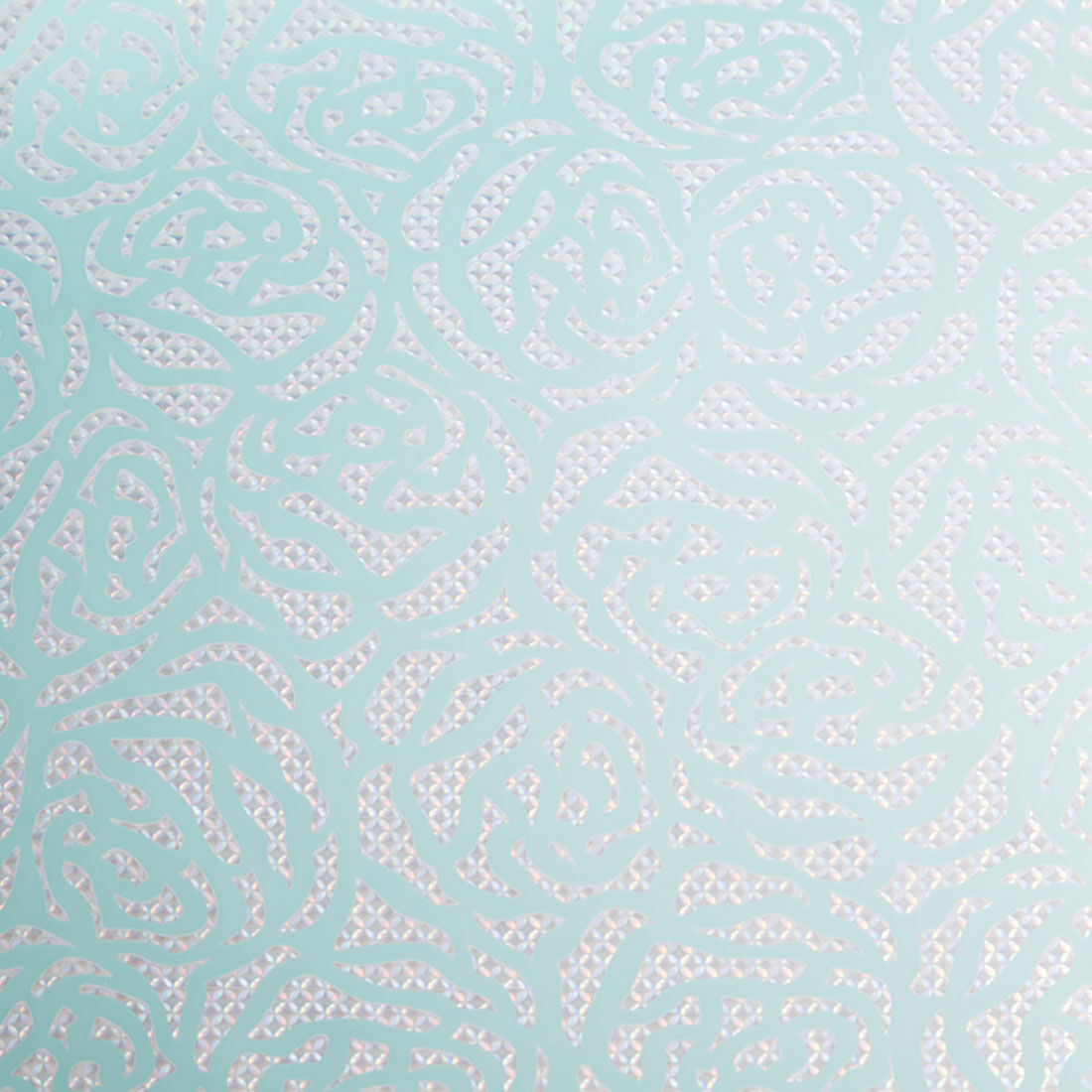 Premium Vinyl™ Holographic Rose Bubbles - Permanent