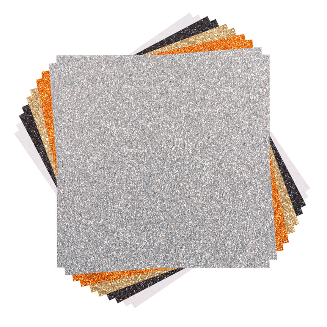 Glitter Cardstock Sampler, Classics - 12" x 12"