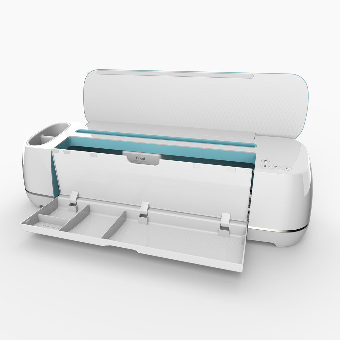 Certified Refurbished Cricut Maker + Essentials Bundle + Cricut Access™ Subscription, Blue