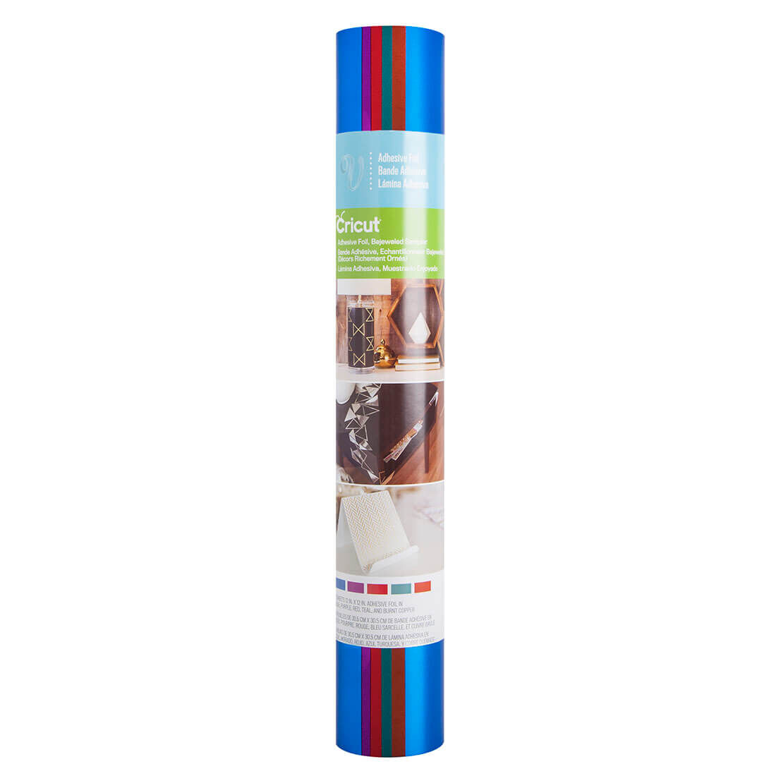 Adhesive Foil Metallic Sampler, Bejeweled