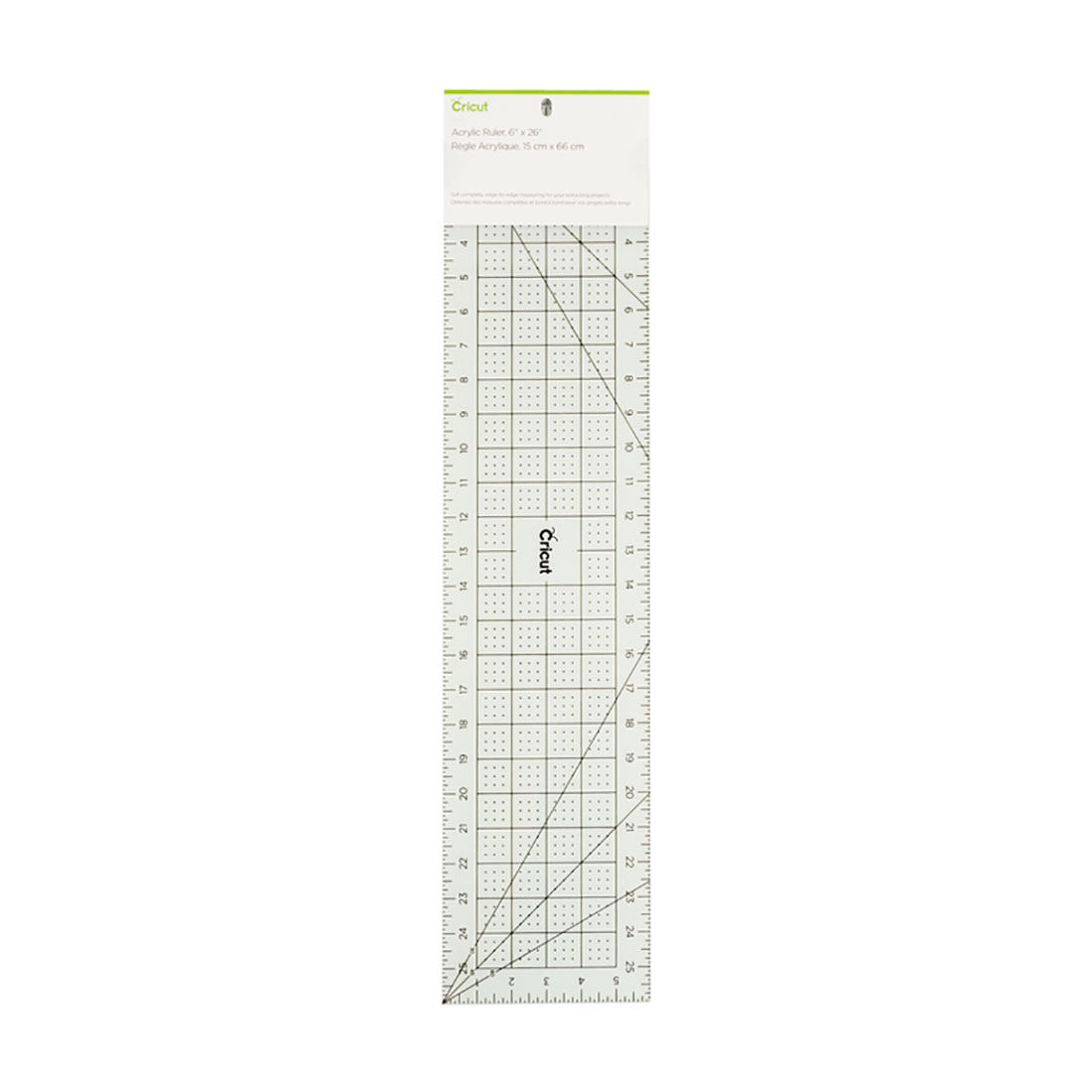 Acrylic Ruler, 6" x 26"