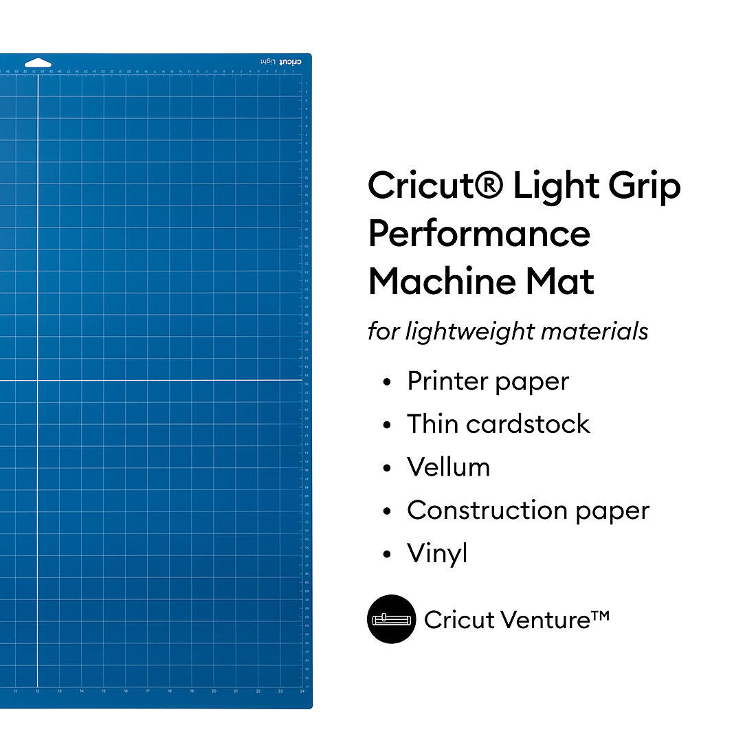 Light Grip Performance Machine Mat, 24 in x 28 in
