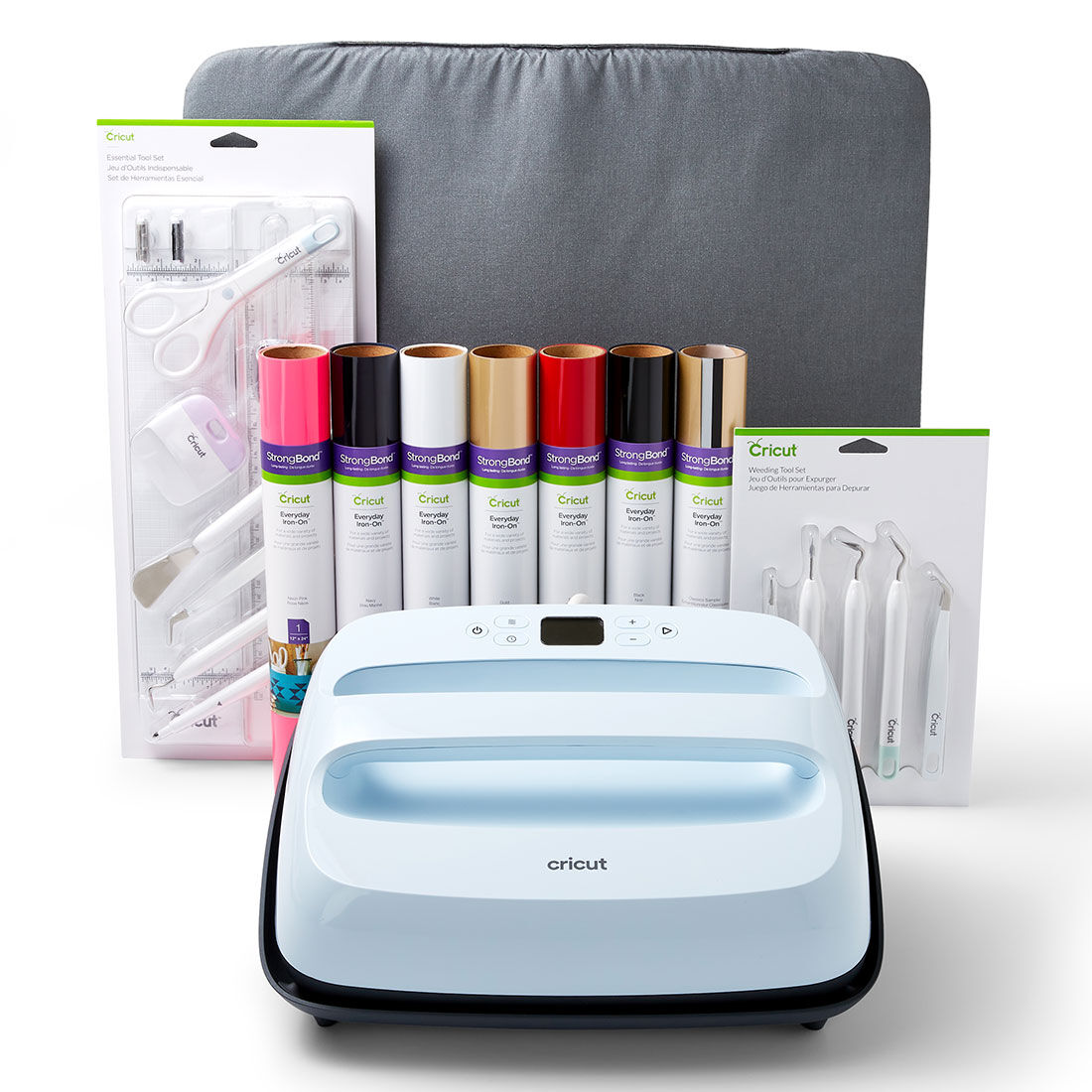 Cricut EasyPress™ 3, 12" x 10" + Everything Iron -On Bundle