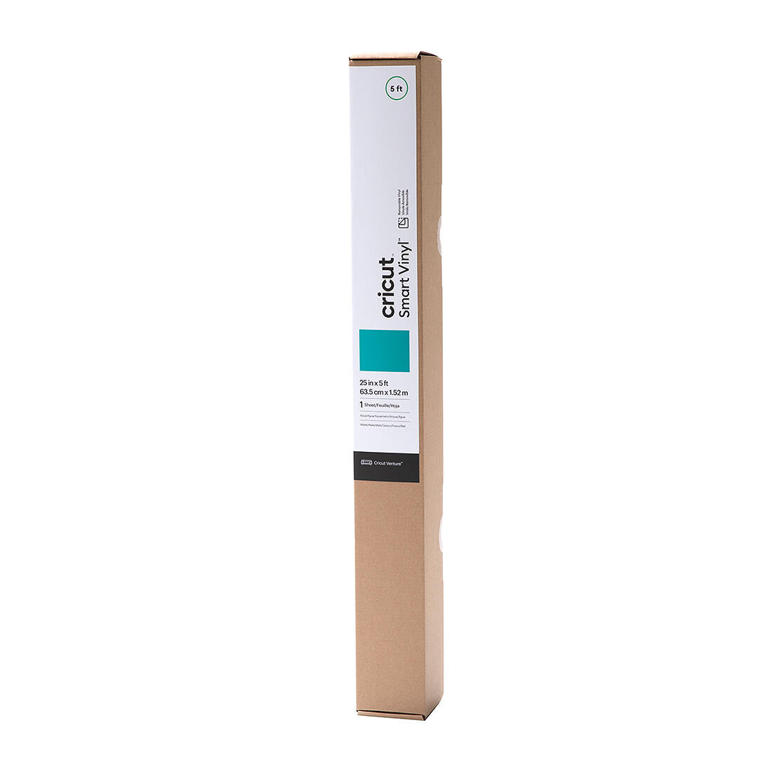 Smart Vinyl - Removable, Aqua 5 ft