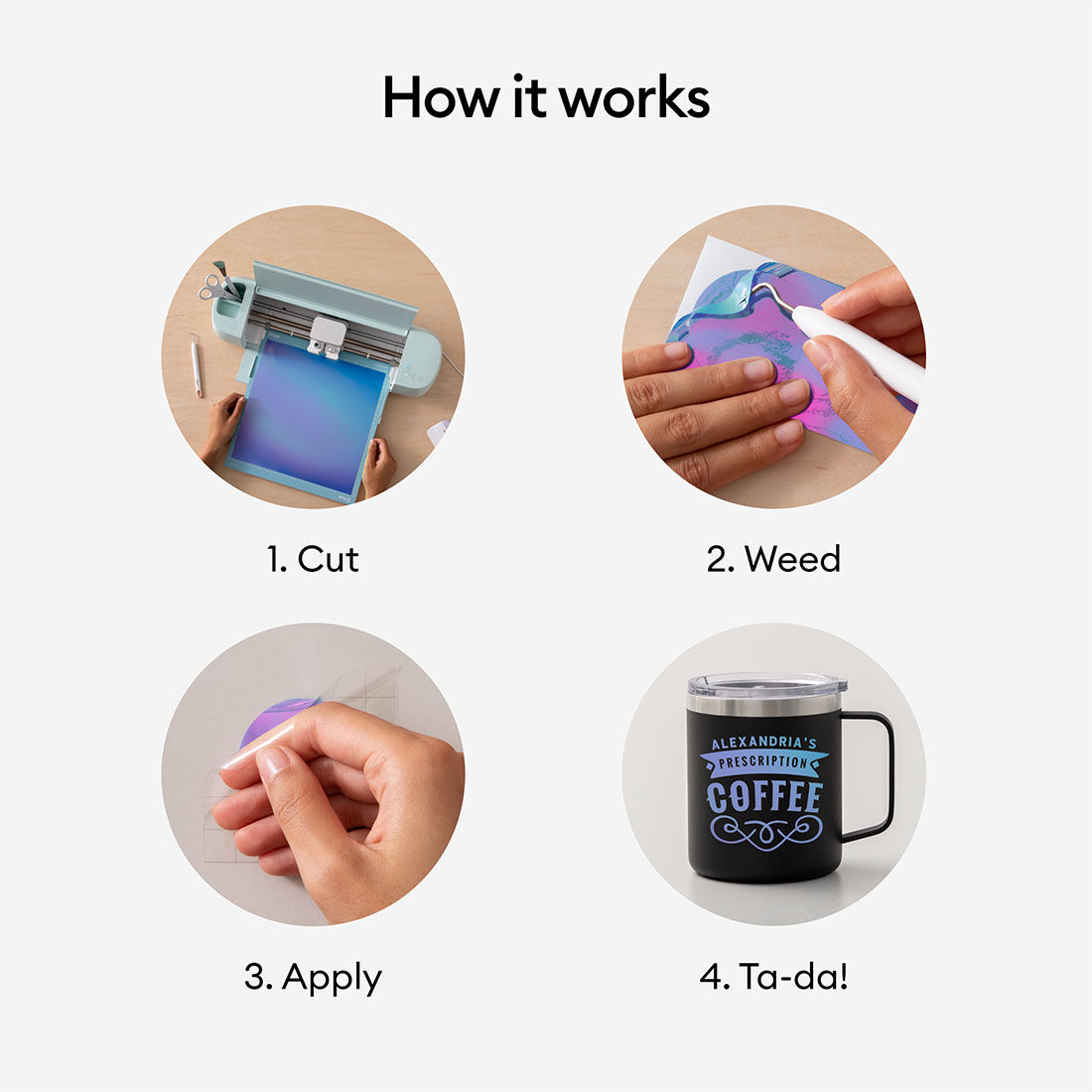 Holographic Vinyl – Permanent (15 ft)