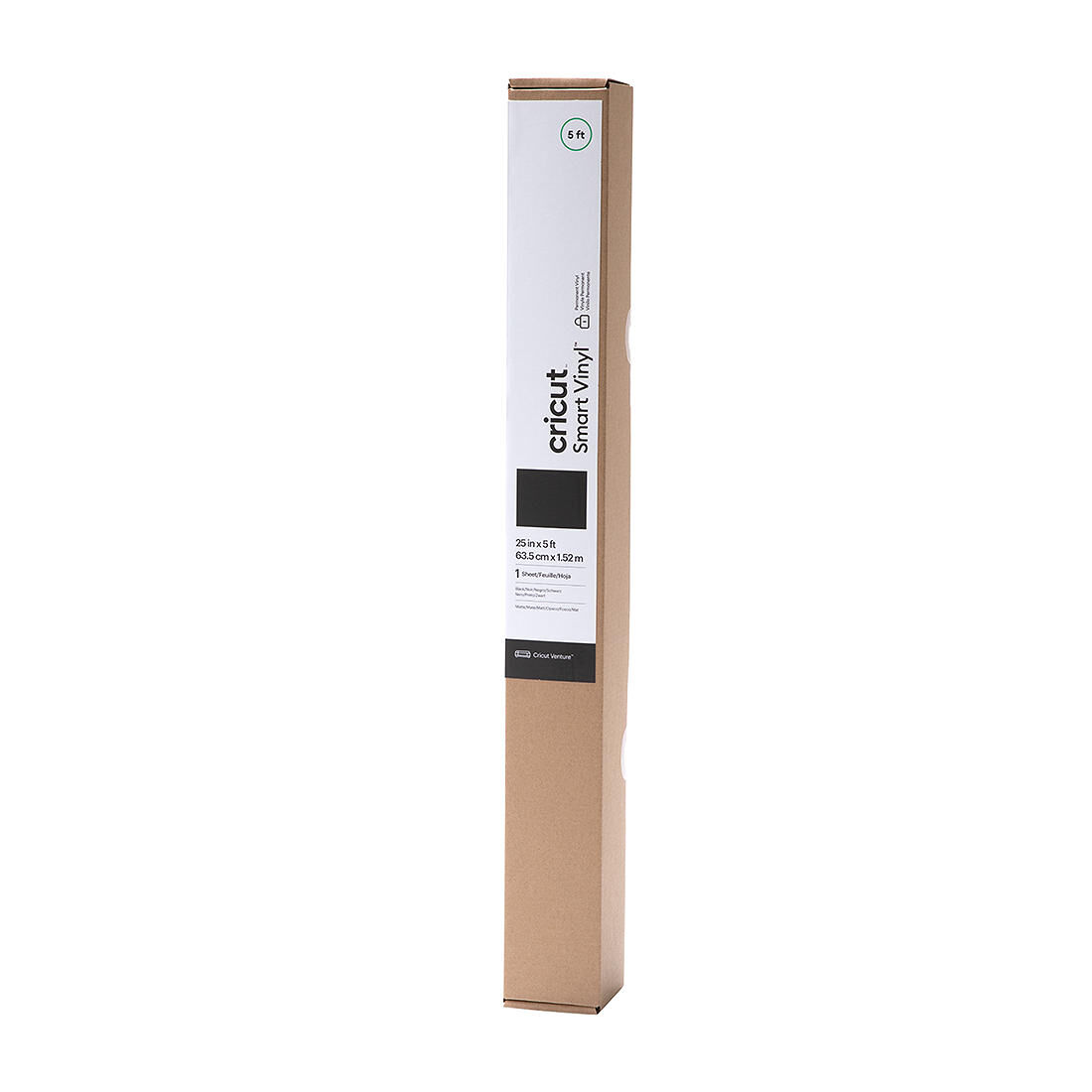 Smart Vinyl - Permanent, Black 5 ft