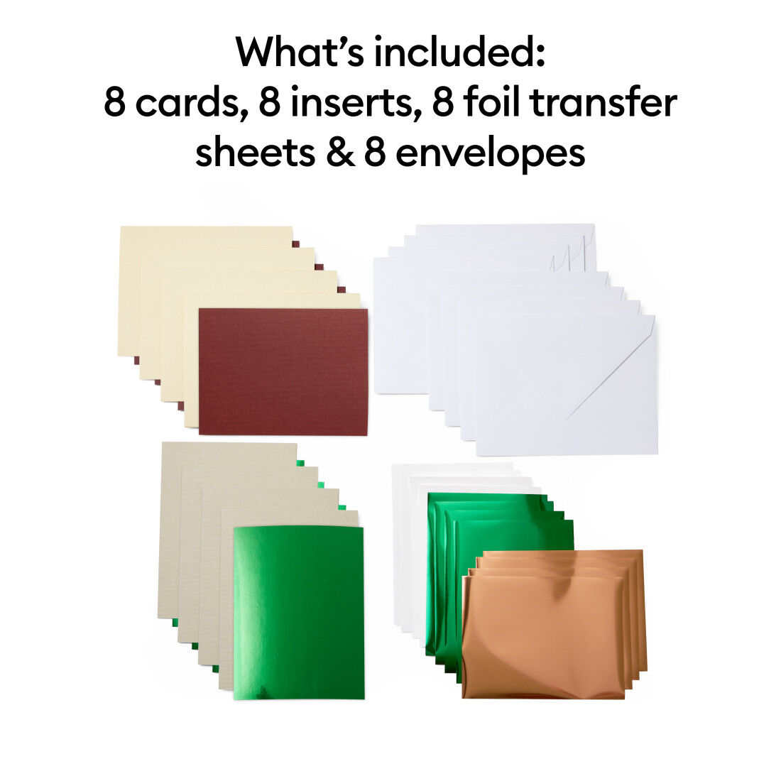 Cricut Joy™ Foil Transfer Insert Cards, Cameron Sampler - A6