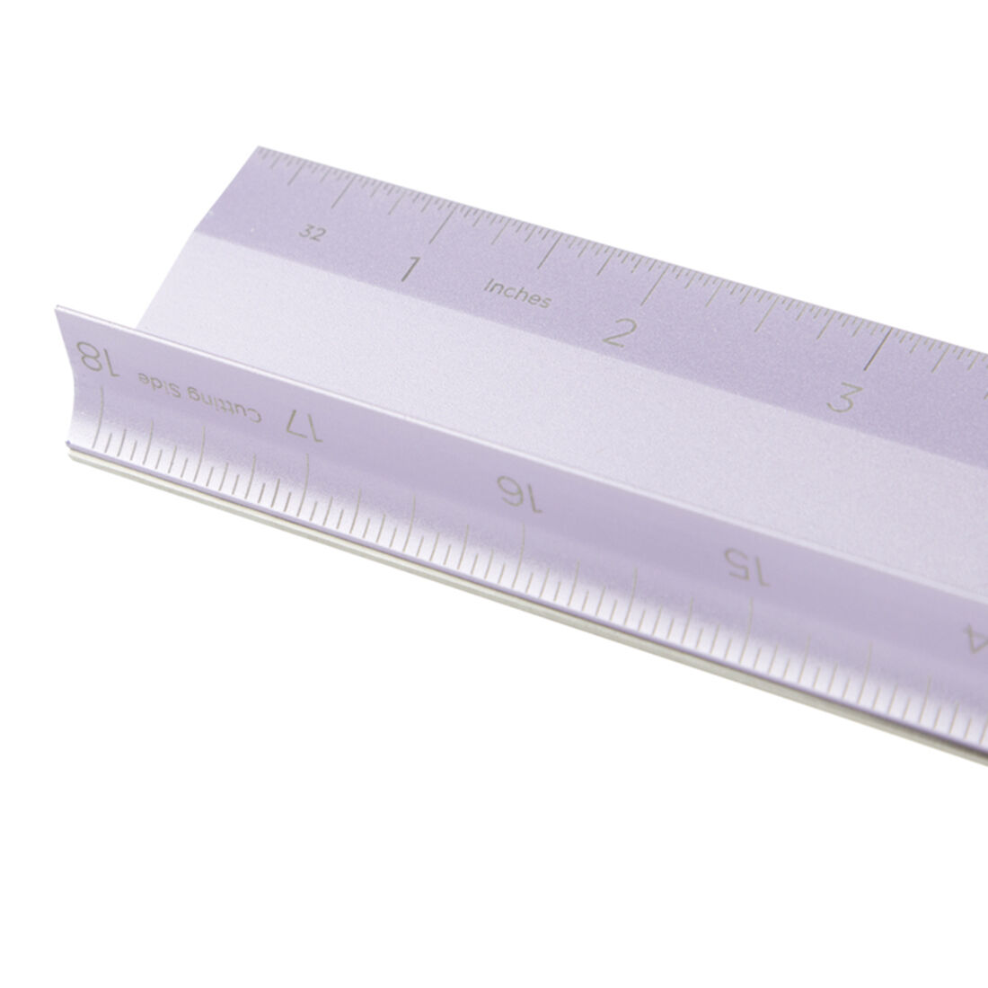 Cutting Ruler, Lilac  - 18"