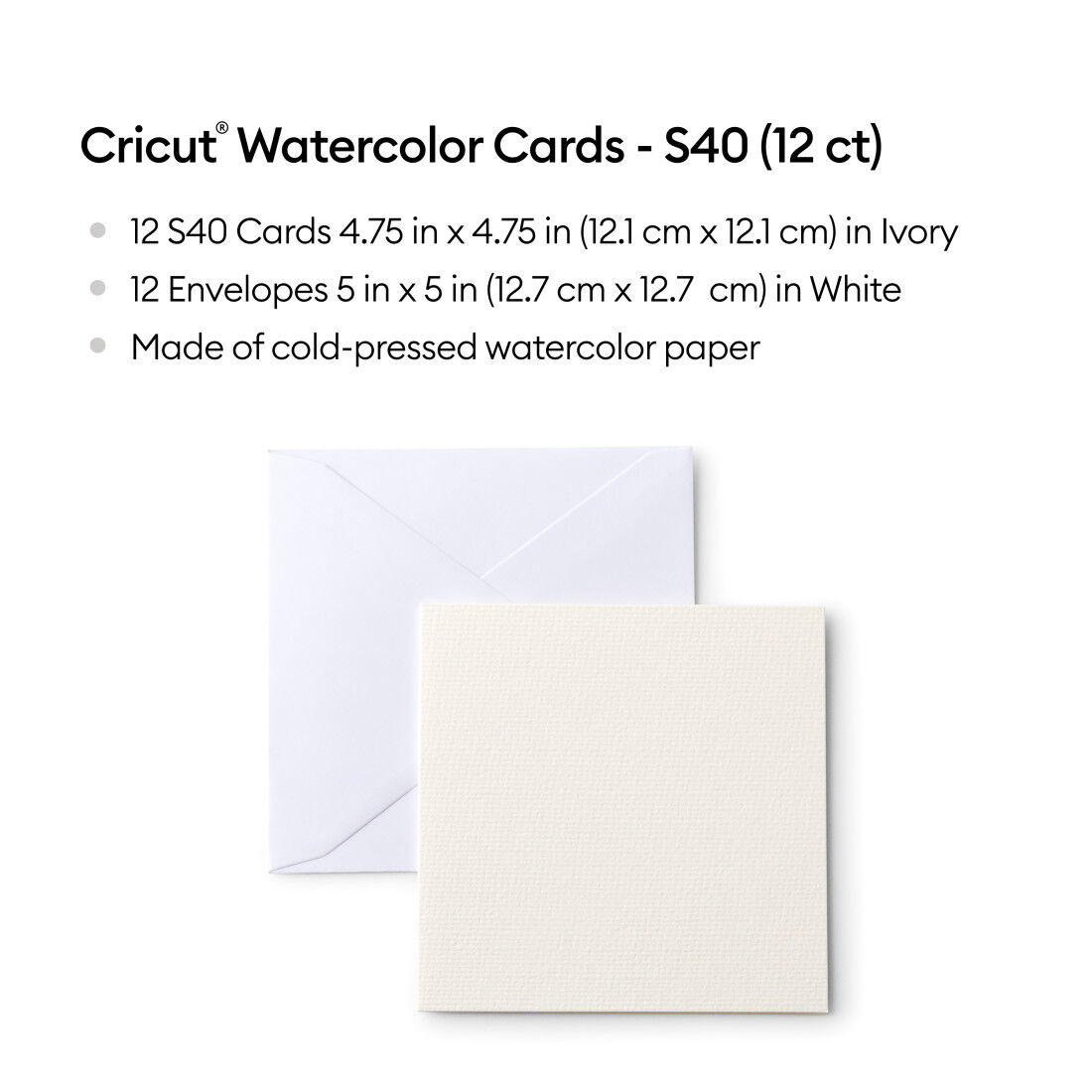 Watercolor Cards – S40 (12 ct)