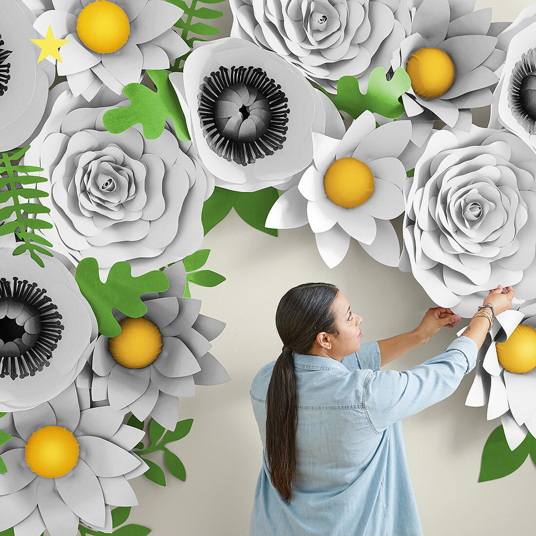 Cardstock Sampler, White - 24 in x 28 in (10 ct)