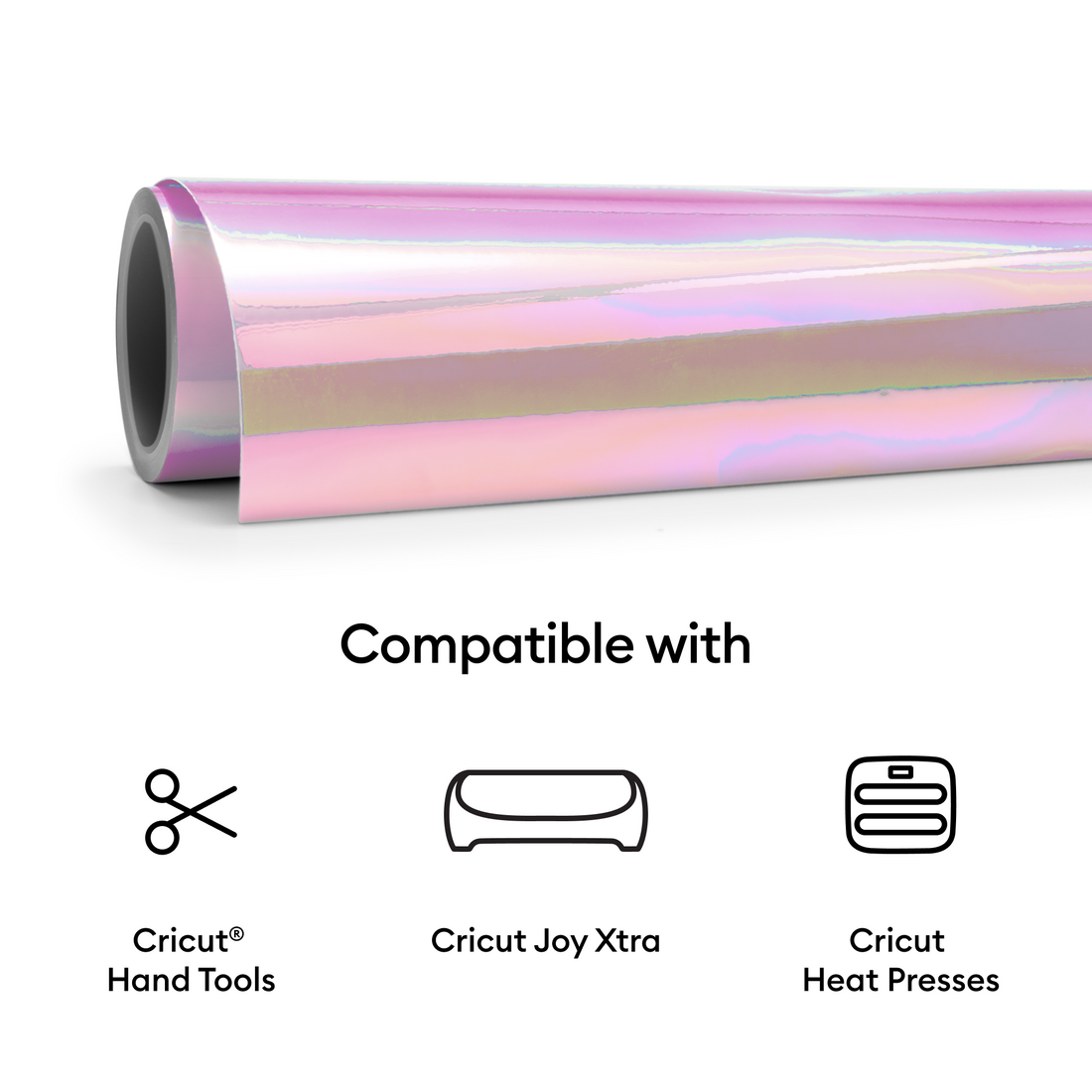 Cricut Joy Xtra™ Smart Iron-On™ Sampler, Holographic (3 ct)