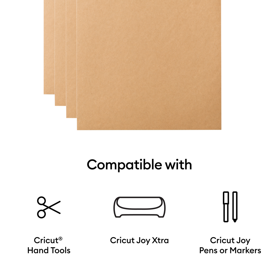 Cricut Joy Xtra™ Smart Label™ Paper – Permanent (4 ct)