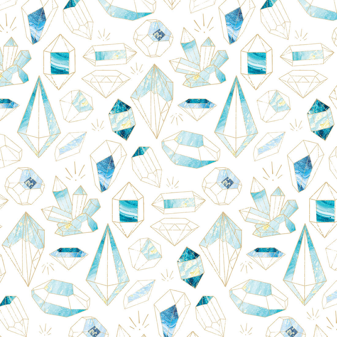 Premium Vinyl™ Patterned Sampler, Hostess with the Mostess® Sparkling Gems