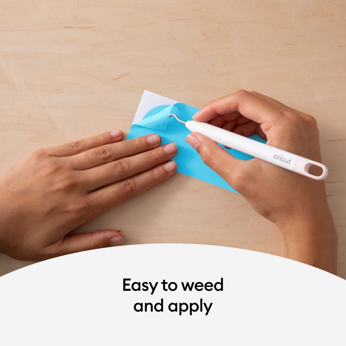 Cold-Activated, Color-Changing Vinyl – Permanent, Light Blue - Turquoise