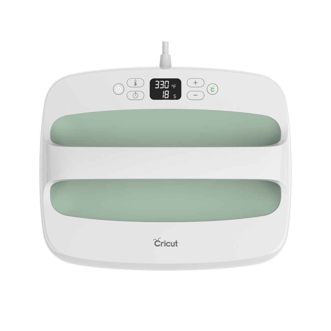 Cricut EasyPress™ 2, Mint - 12" x 10" + Everything Iron-On Bundle