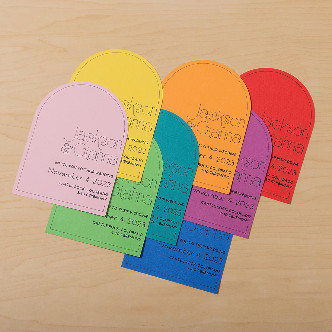 Cardstock Sampler, Bright Bow - 24 in x 28 in (50 ct)