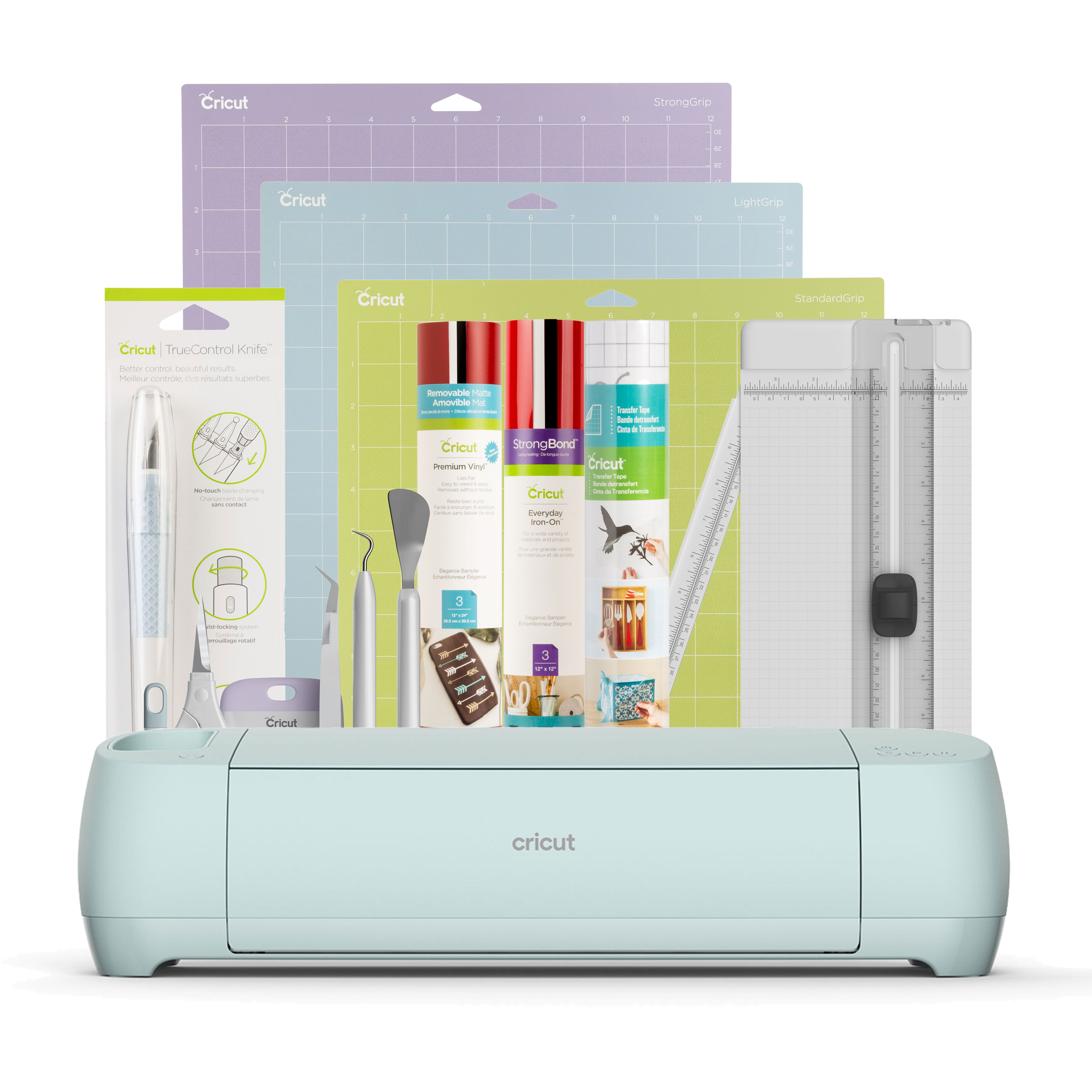 Certified Refurbished Cricut Explore 3 + Essentials Bundle + Cricut Access™ Subscription