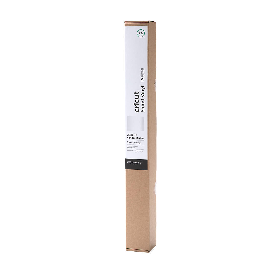 Smart Vinyl - Removable, White 5 ft