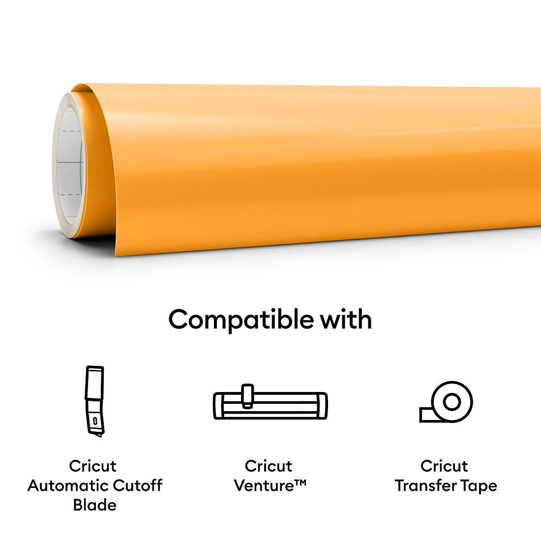 Smart Vinyl - Permanent, Maize Yellow 5 ft