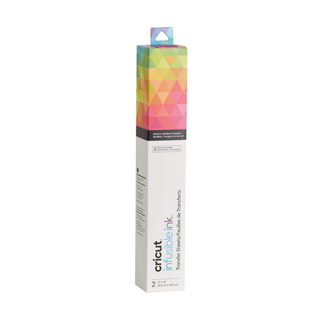 Infusible Ink™ Transfer Sheet Patterns, Rainbow Triangles (2 ct)