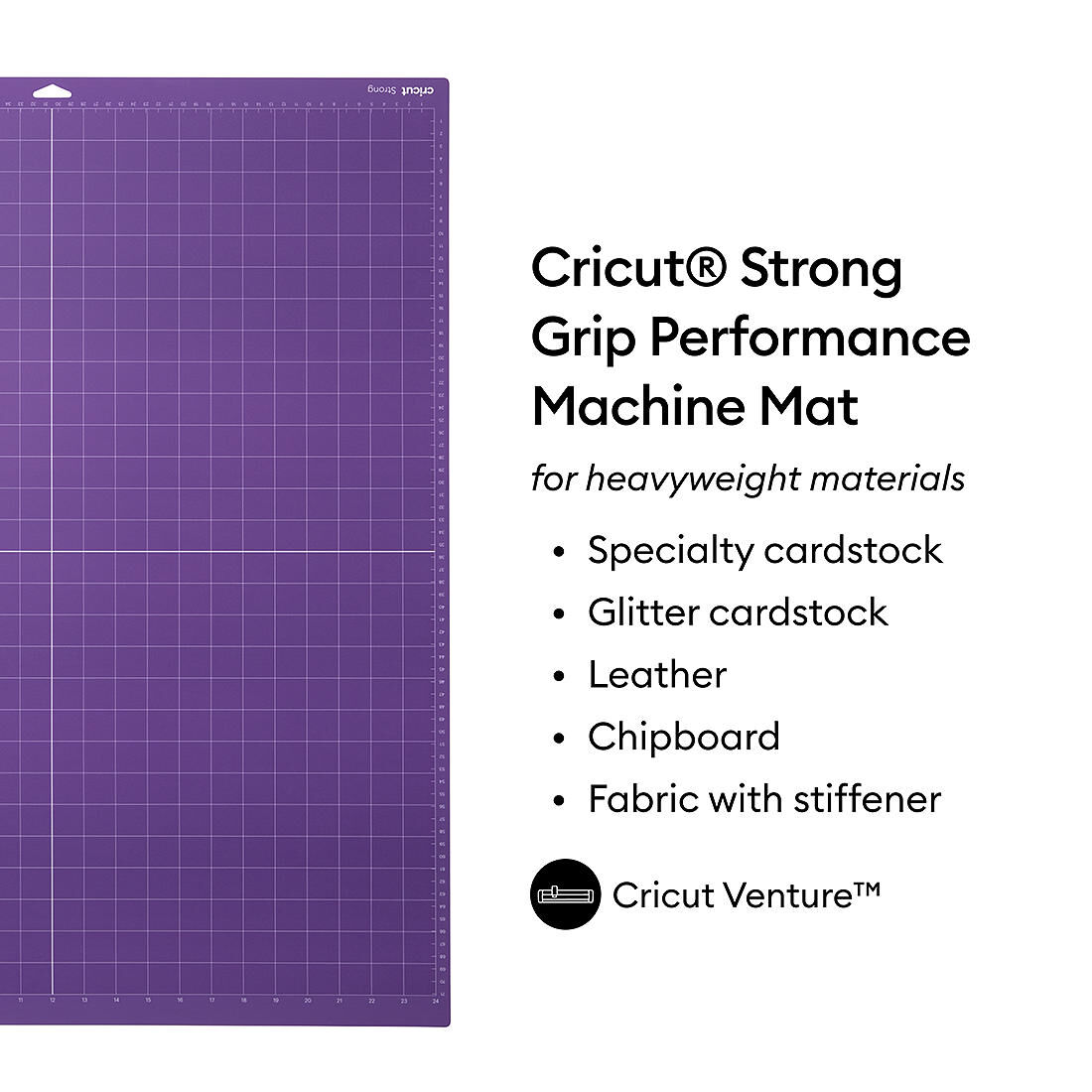 Strong Grip Performance Machine Mat, 24 in x 28 in
