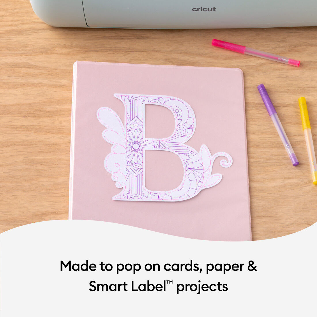 Glitter Gel Pens 0.8 mm, Neon (5 ct)