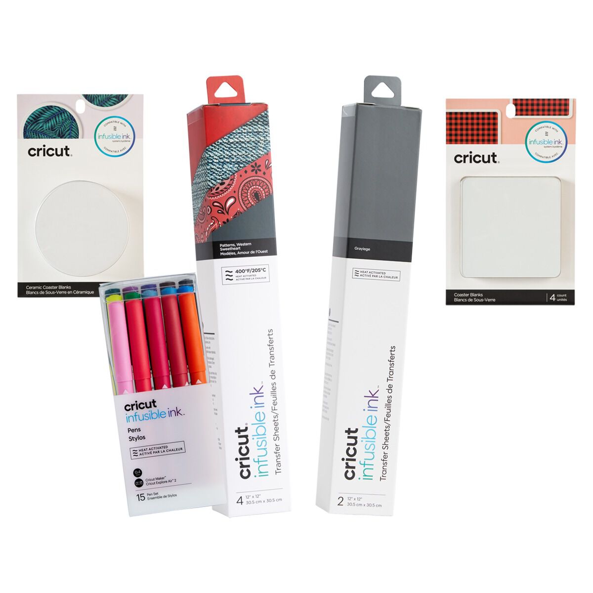Cricut Infusible Ink™ Coasters Bundle