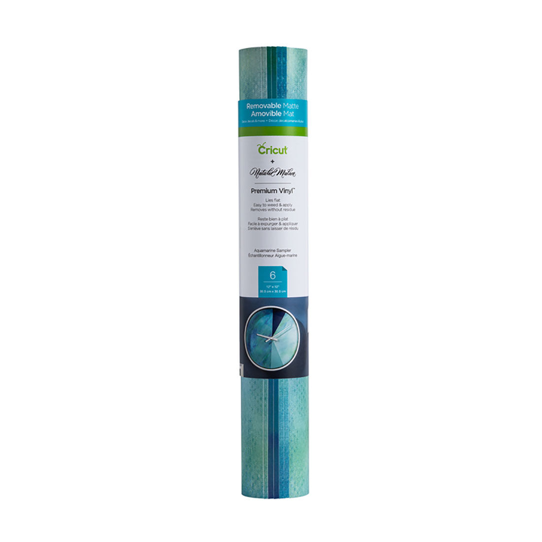 Premium Vinyl™ Patterned Sampler, Aquamarine - Removable