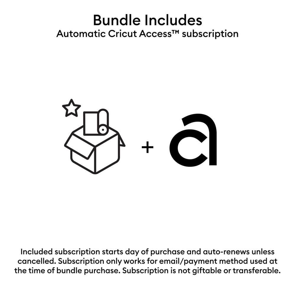 Cricut Maker® 4 + Everything Bundle + Cricut Access™ Subscription