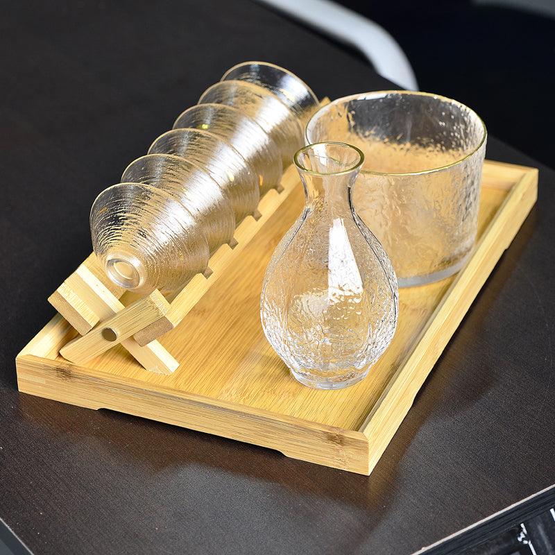 Japanese Sake Pot Set Glass Fashion
