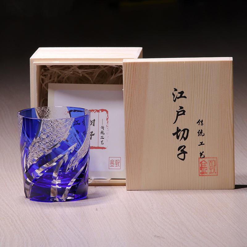 Crystal Glass Wine Whiskey Hand Carved