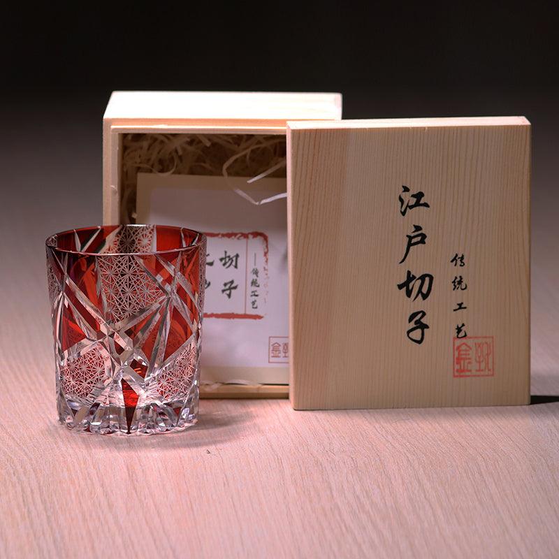 Japanese Fashion Handmade Crystal Whiskey Glasses