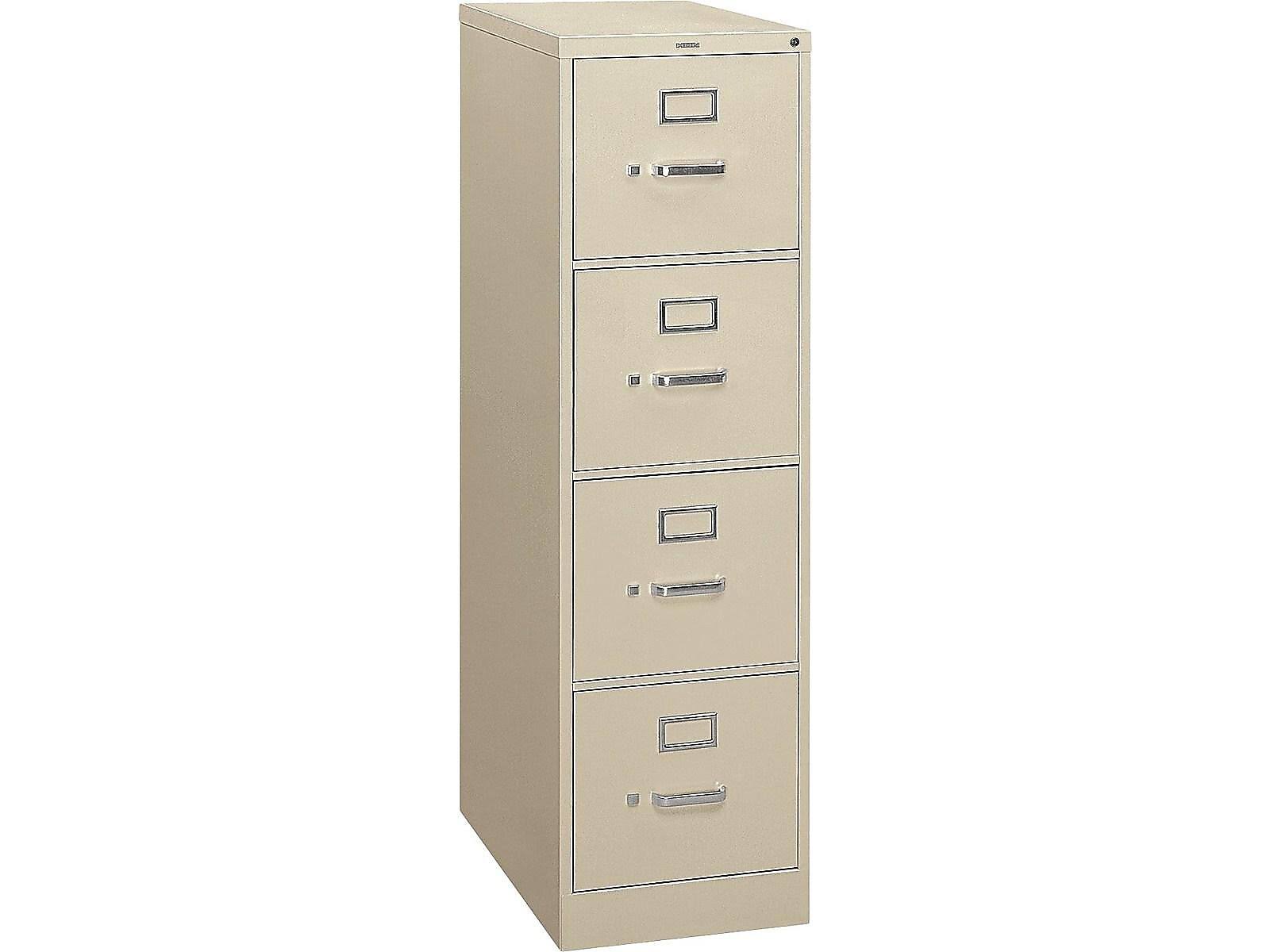 HON S380 4Drawer Vertical File HS384PL WXF1s