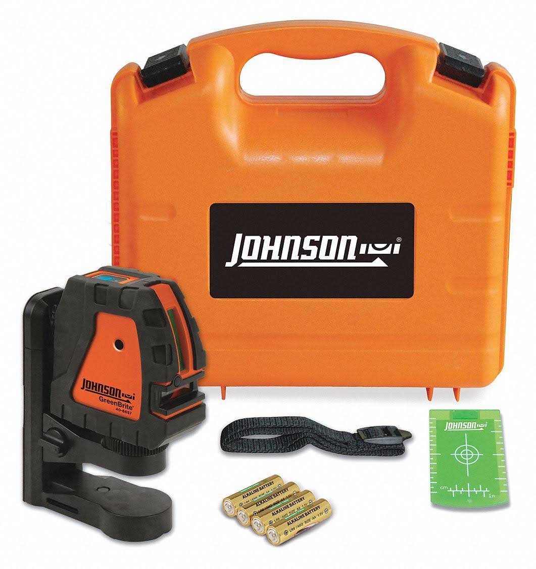 Johnson Laser Level 406657 SelfLeveling CrossLine Laser WXF1s