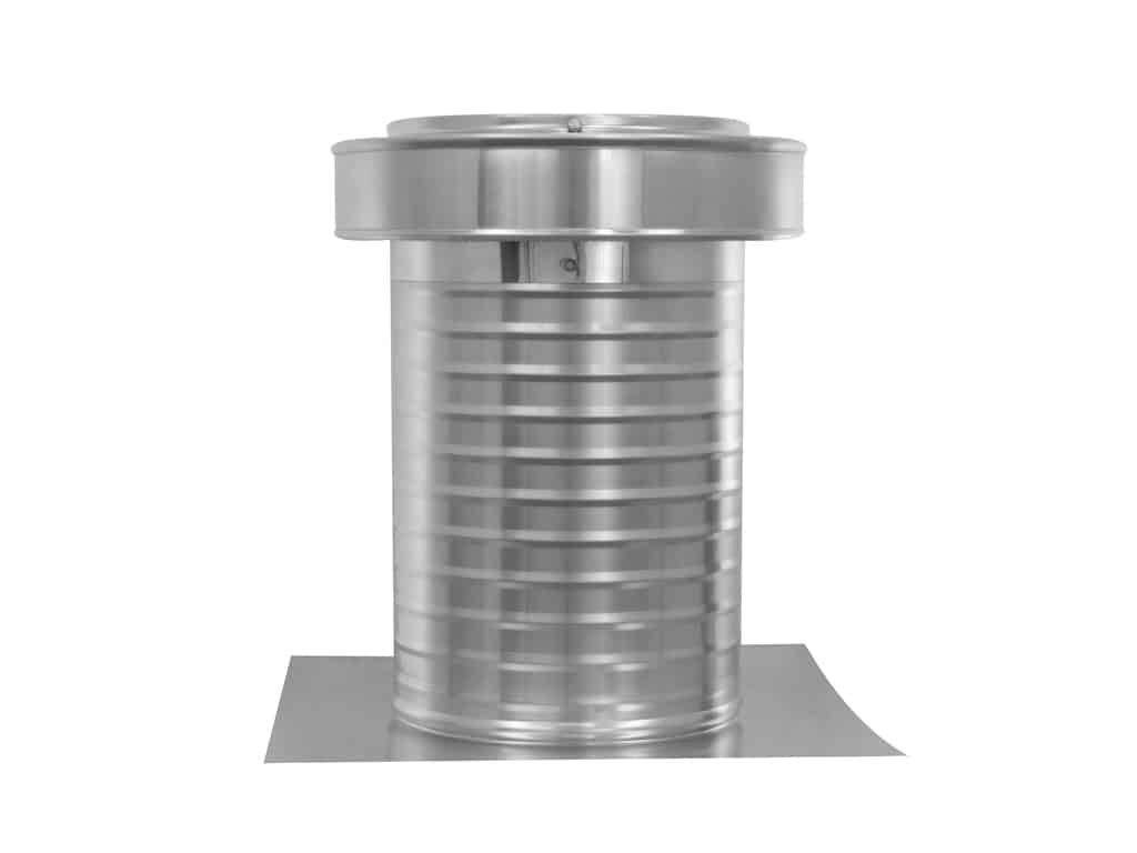9 in. Dia Keepa Vent An Aluminum Static Roof Vent for Flat Roofs in