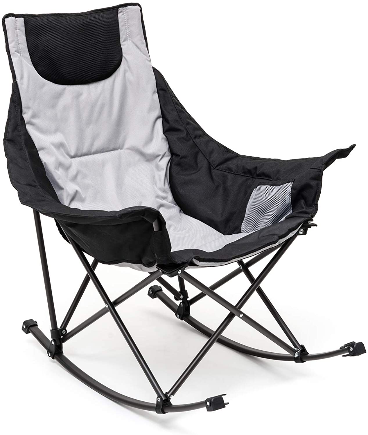 Sunnyfeel Camping Rocking Chair, Oversized Folding Rocking Chairs with