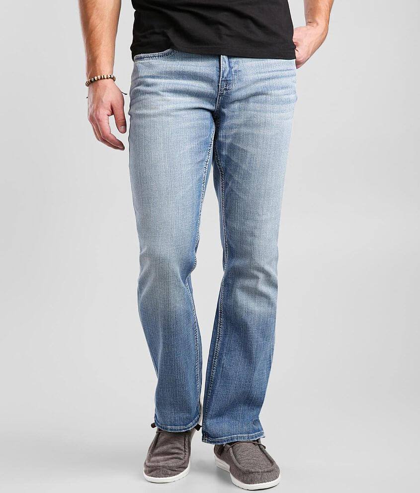 Bke Tyler Straight Stretch Jean - Blue 