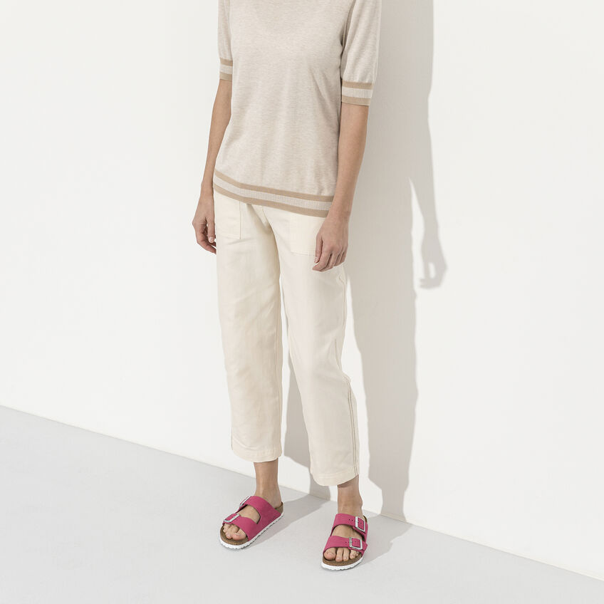 Arizona Nubuck Leather Fuchsia Tulip