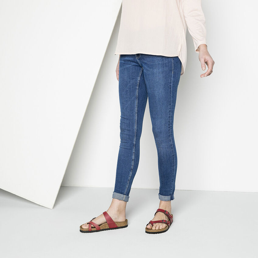 Mayari Birko-Flor Pull Up Bordeaux