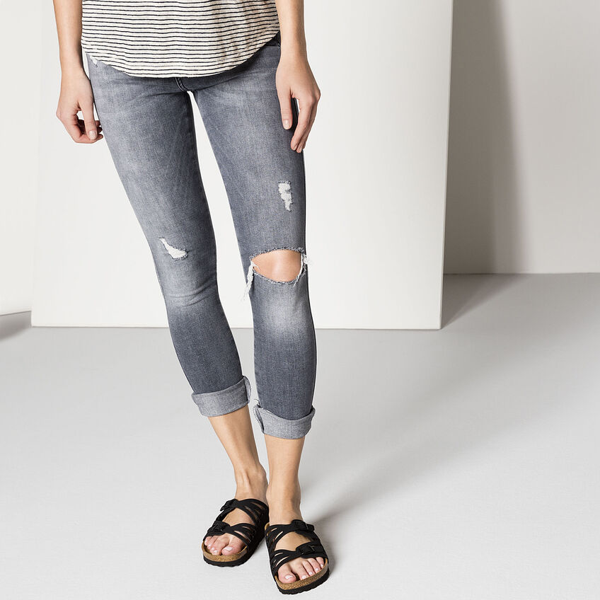 Granada Birko-Flor Nubuck Black