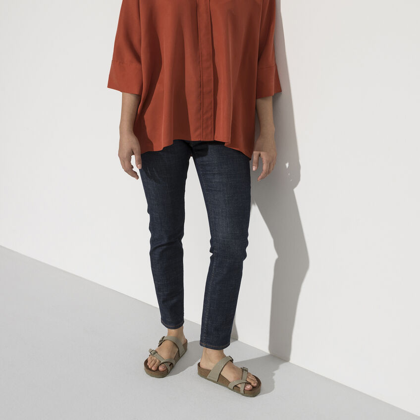 Mayari Birko-Flor Nubuck Faded Khaki