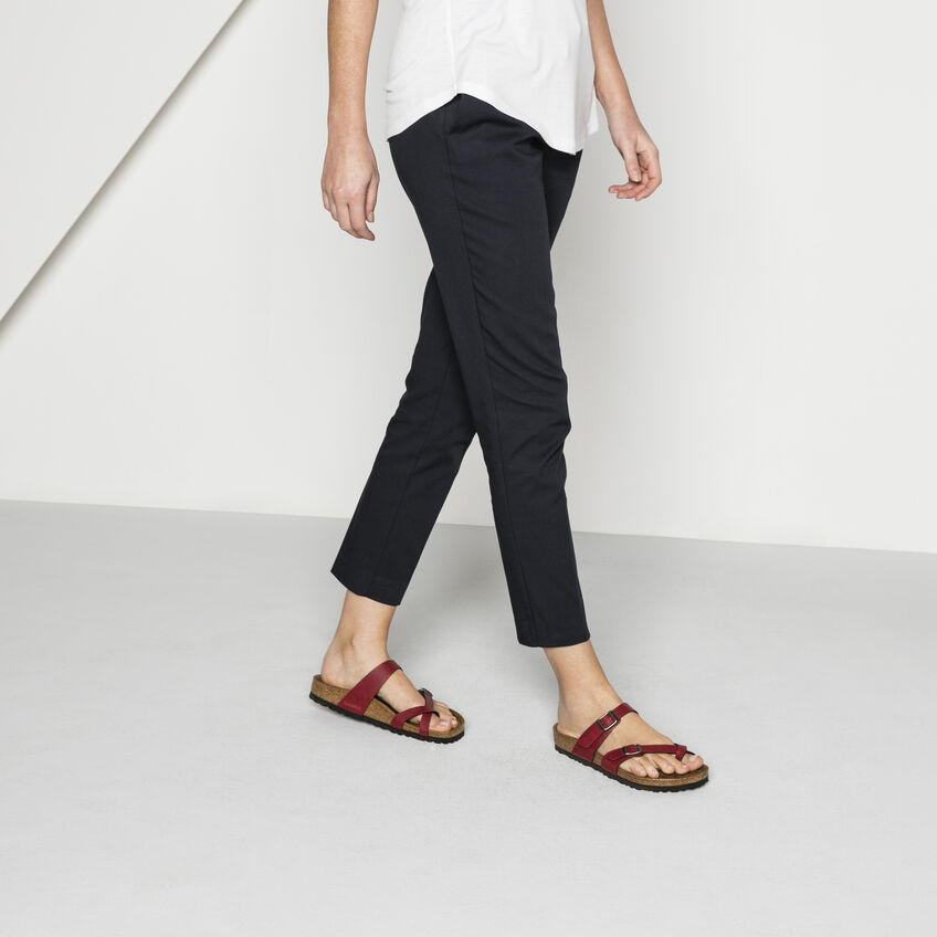 Mayari Birko-Flor Pull Up Bordeaux