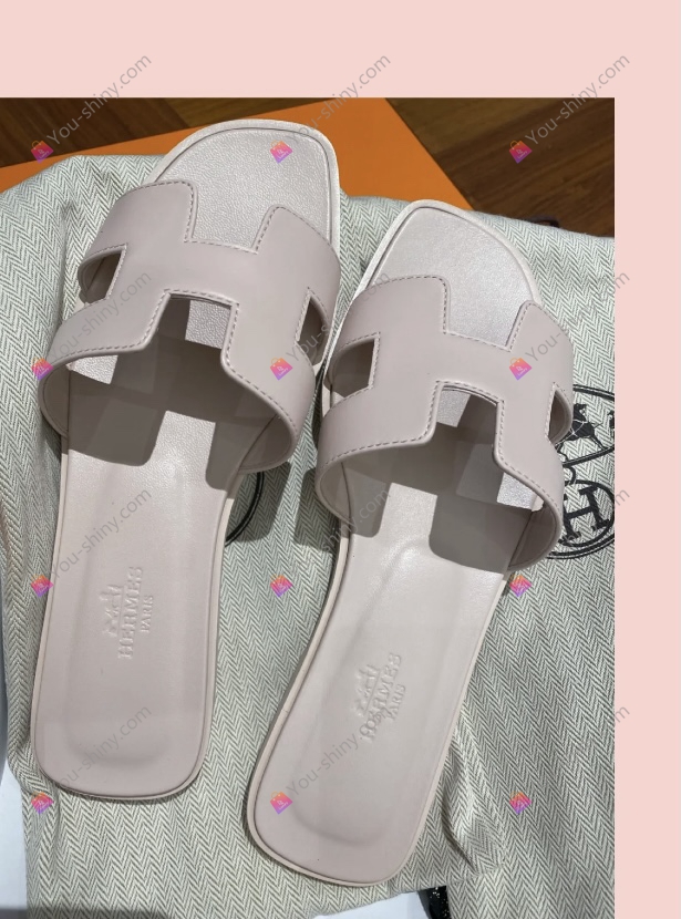 Hermes slippers You Shiny