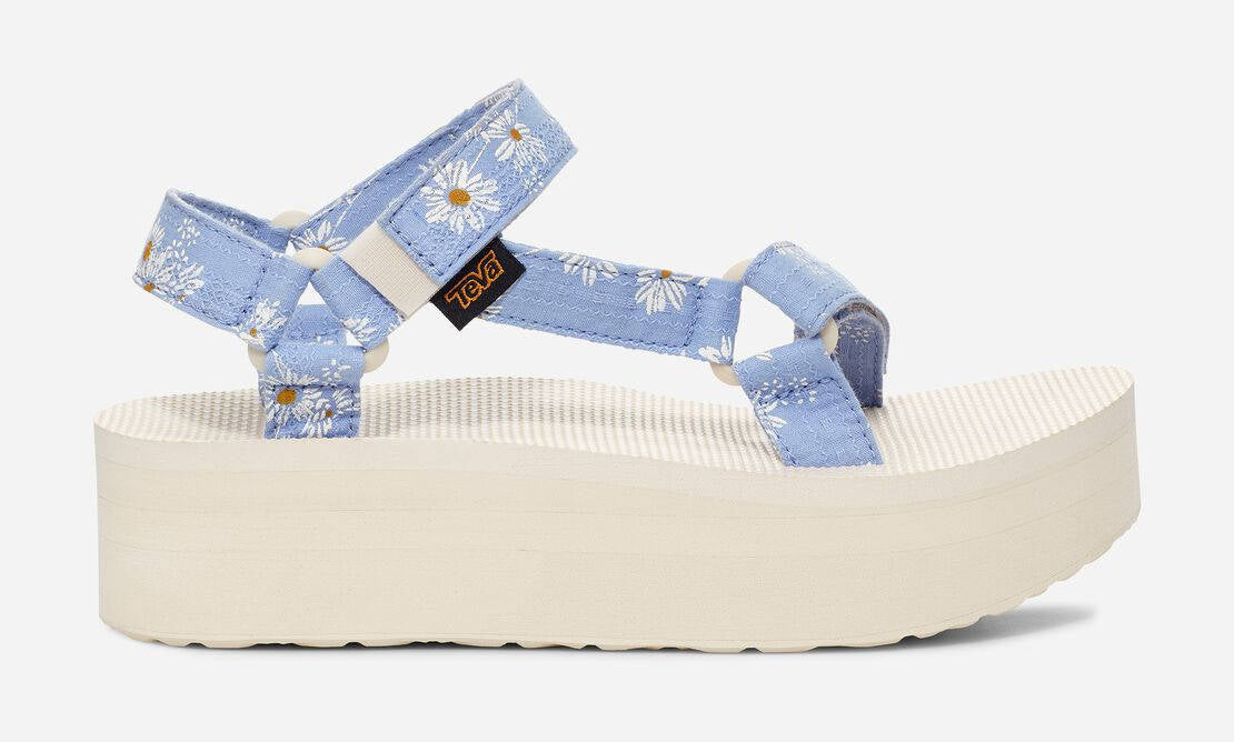 Teva Womens Flatform Universal Gloriosa Periwinkle